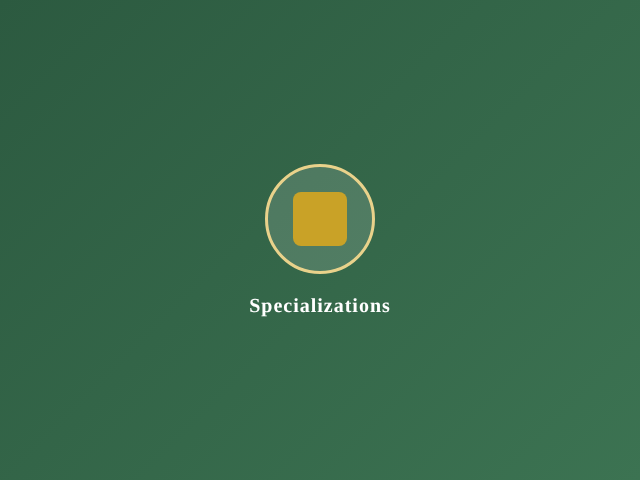Specializations